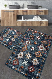 Mijölnir Juego de alfombras de baño Ressal Multicolor